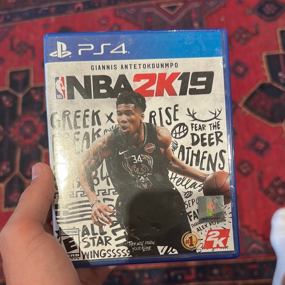 19 PS4 Video Game - Black Cover
